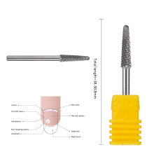Professional Nail Salon 2.34mm Carbide Tungsten Nail Drill Bit Electric Typhoon Bit For Nail Drill